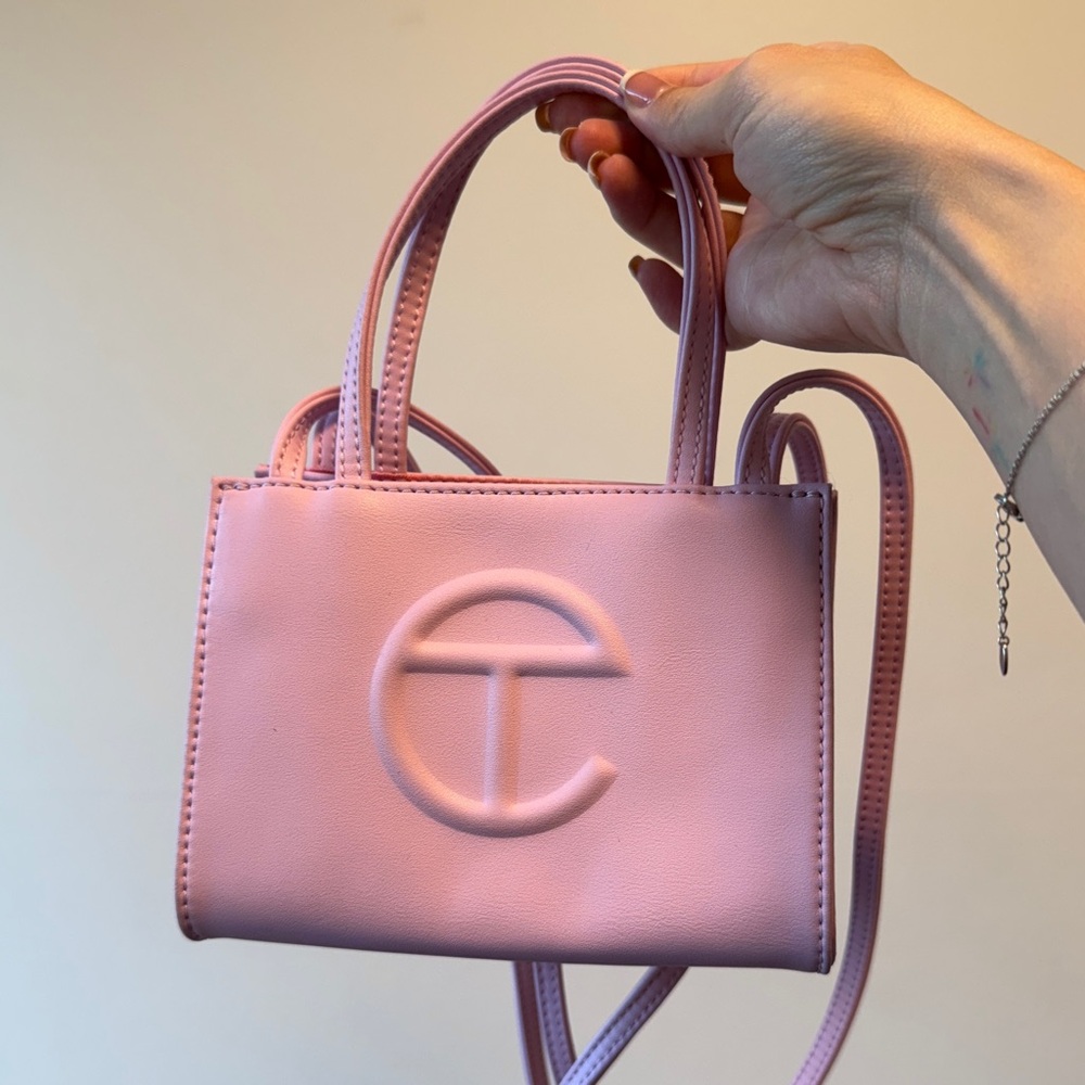 TELFAR Small Shopping Bag | Bubblegum